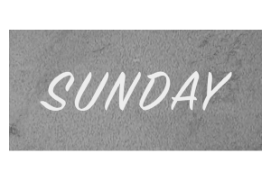 Sunday music logo